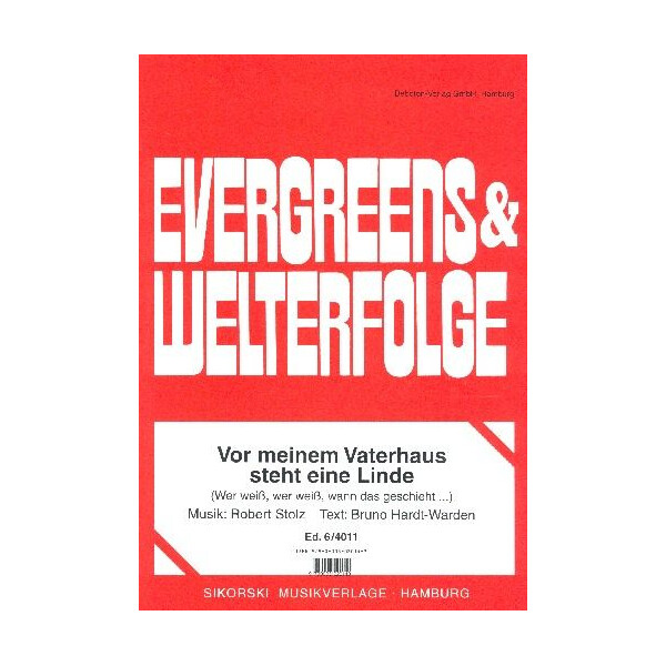 Vor meinem Vaterhaus steht eine Linde: