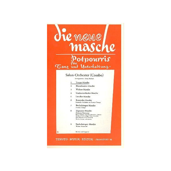 Tango-Masche: für Salonorchester