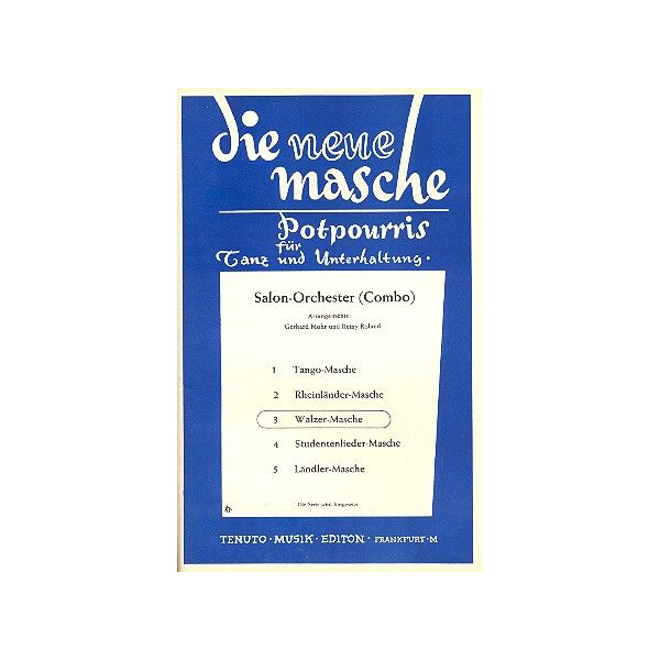 Walzer-Masche: für Salonorchester