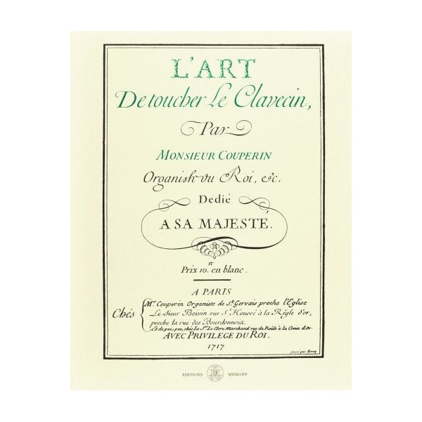 LArt de toucher le clavecin