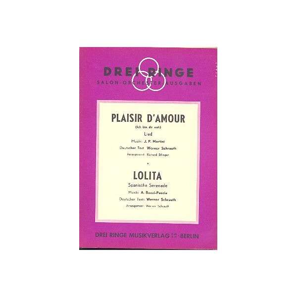 Plaisir damour und Lolita: