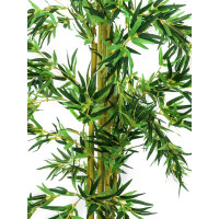 Europalms Bambus Multistamm, Kunstpflanze, 210cm