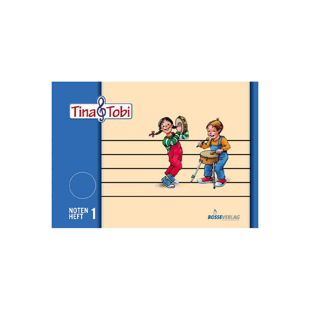 Tina und Tobi Notenheft 1 (1 System)