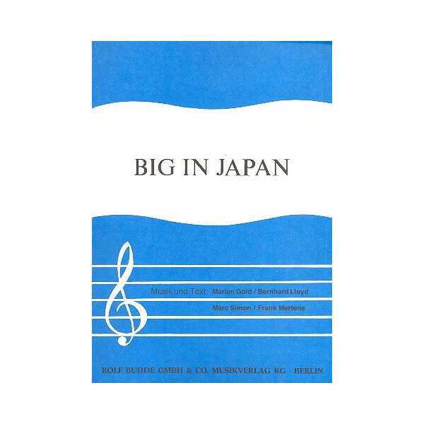 Big in Japan: Einzelausgabe