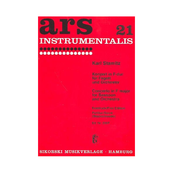 Konzert F-Dur für Fagott und
