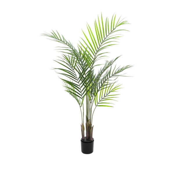 Europalms Großblatt-Areca, Kunstpflanze, 125cm