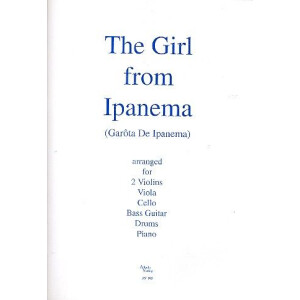 The Girl from Ipanema: for 2 violins, viola,