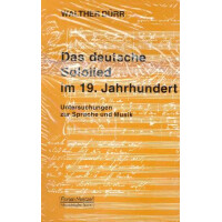 Das deutsche Sololied im 19. Jahrhundert