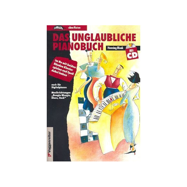 Das unglaubliche Pianobuch (+CD)