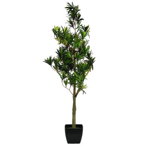 Europalms Steineibe, Kunstpflanze, 90cm