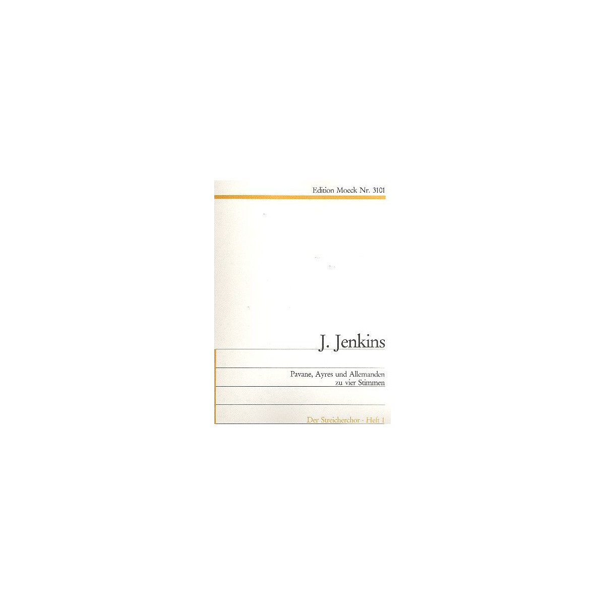 Pavane, Ayres und Allemanden