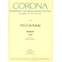 Konzert e-Moll für Flöte, Violine,