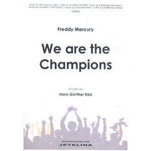 We are the Champions: für Akkordeonorchester