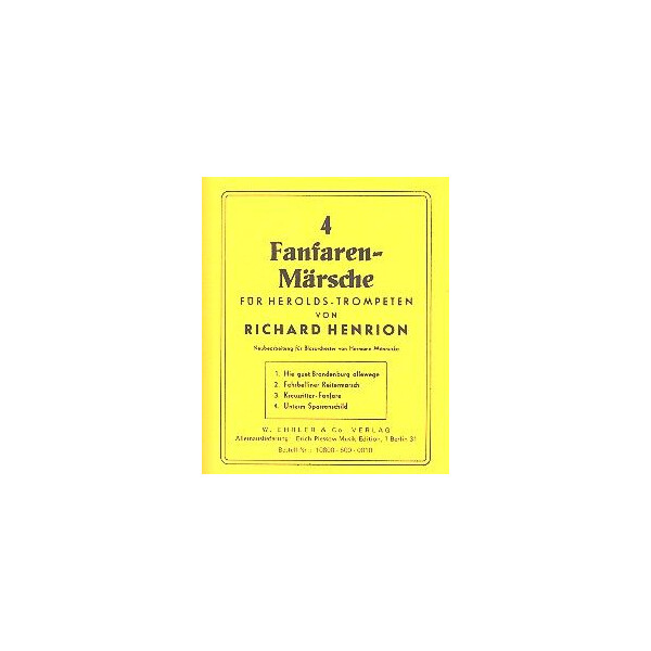 4 Fanfaren-Märsche