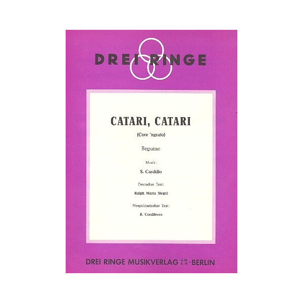 Catari catari: Einzelausgabe