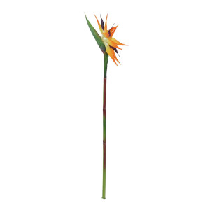 Europalms Paradiesvogel-Blume, Kunstpflanze, orange, 95cm