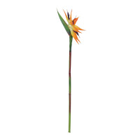 Europalms Paradiesvogel-Blume, Kunstpflanze, orange, 95cm