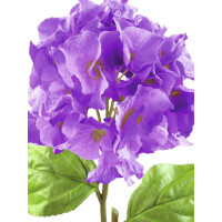 Europalms Hortensienzweig, künstlich, lavendel, 76cm