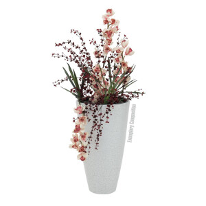 Europalms Orchideenblatt (EVA), künstlich, grün, 45cm