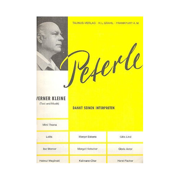 Peterle: Einzelausgabe (dt)