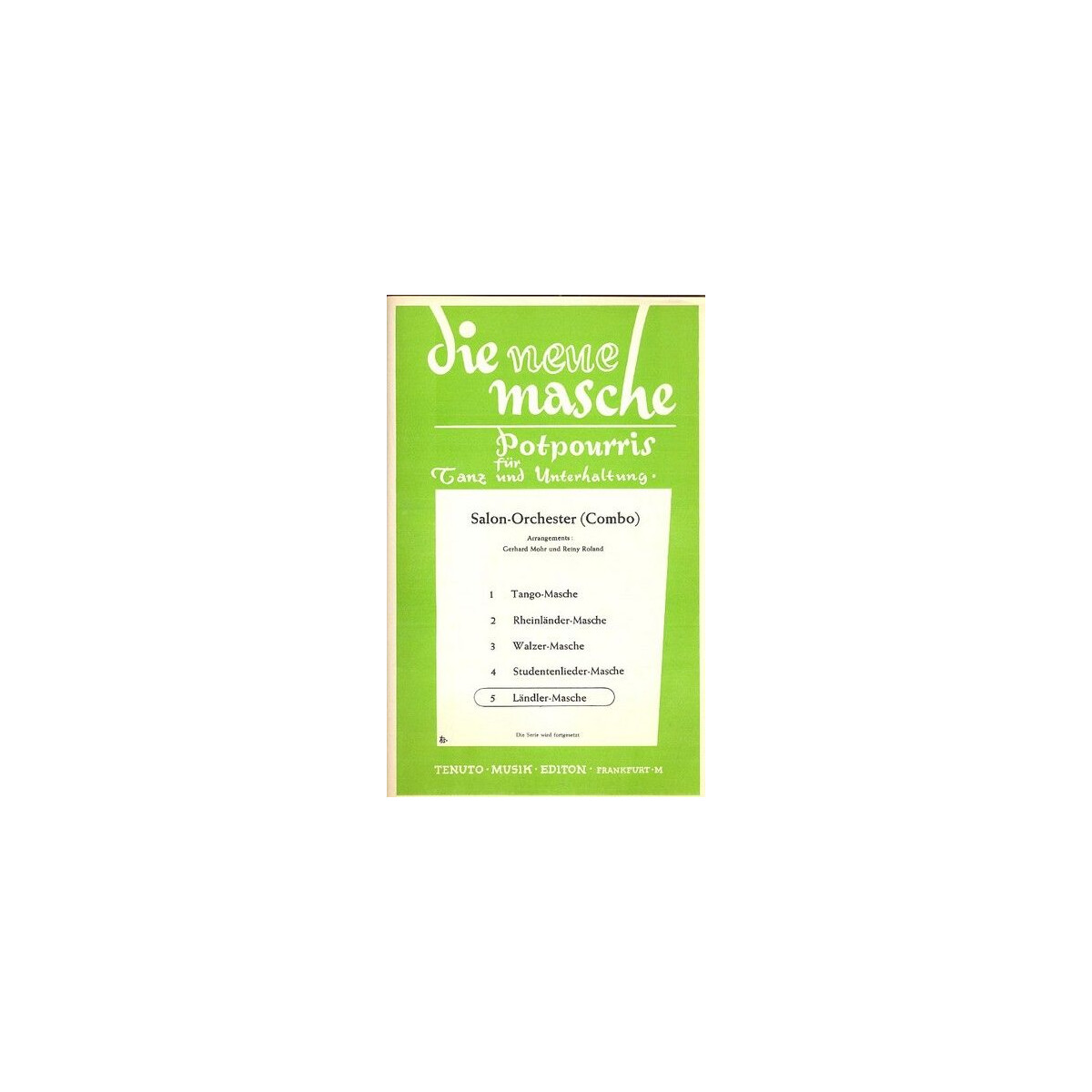 Ländler-Masche: für Salonorchester