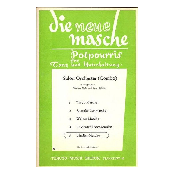 Ländler-Masche: für Salonorchester