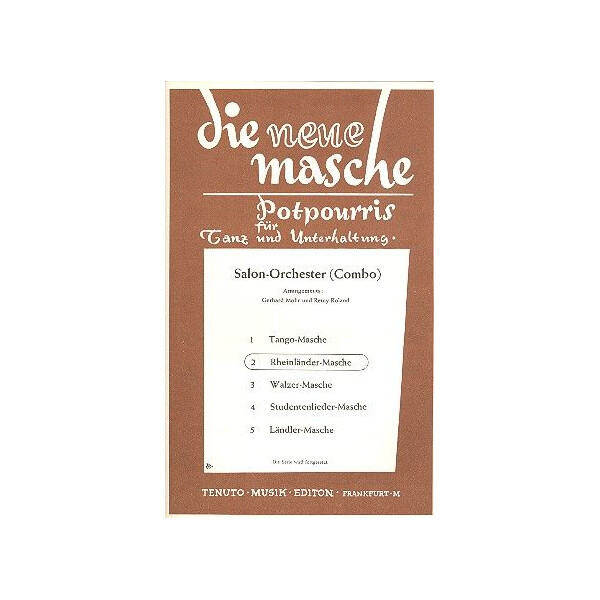 Rheinländer-Masche: für Salonorchester