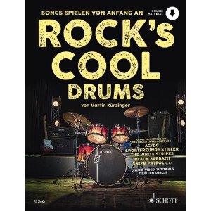 Rocks cool Drums Band 1 (+Online Audio)