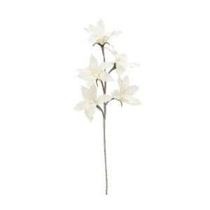 Europalms Clematiszweig (EVA), künstlich, weiß