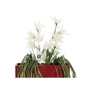 Europalms Clematiszweig (EVA), künstlich, weiß