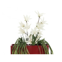 Europalms Clematiszweig (EVA), künstlich, weiß