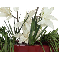 Europalms Clematiszweig (EVA), künstlich, weiß