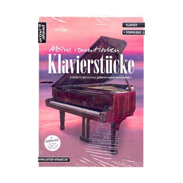 Meine romantischen Klavierstücke (+Online Audio)