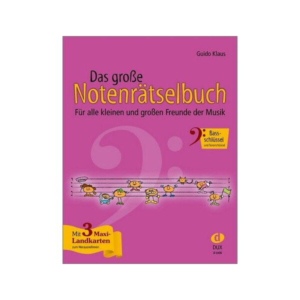 Das große Notenrätselbuch Bassschlüssel
