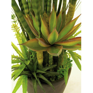 Europalms Sukkulenten-Mix, Kunstpflanze, 190cm