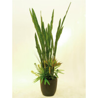 Europalms Sukkulenten-Mix, Kunstpflanze, 190cm