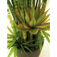 Europalms Sukkulenten-Mix, Kunstpflanze, 190cm