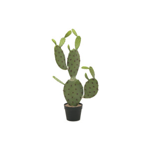 Europalms Bl&auml;tterkaktus, Kunstpflanze, 75cm