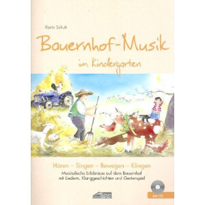 Bauernhof-Musik im Kindergarten (+CD)