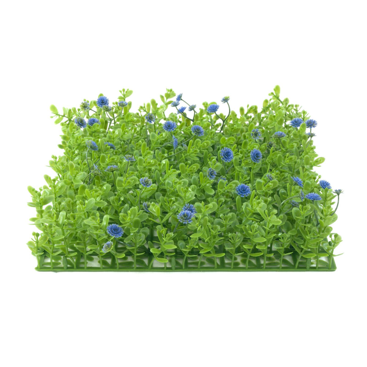 Europalms Buchsmatte, künstlich, grün-lila, 25x25c