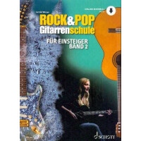 Rock- und Pop- Gitarrenschule für Einsteiger (+Download):