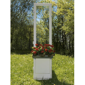 Europalms Geranie, künstlich, dunkelrot, 42cm