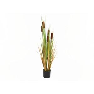 Europalms cattail, artificial plant, 150cm
