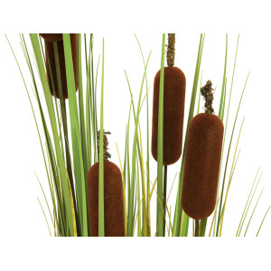 Europalms cattail, artificial plant, 150cm