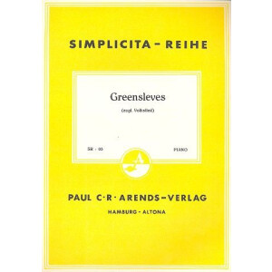 Greensleeves: für Klavier