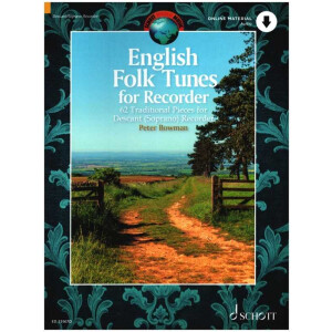 English Folk Tunes (+online audio):