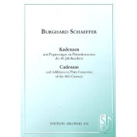 Kadenzen und Ergänzungen zu