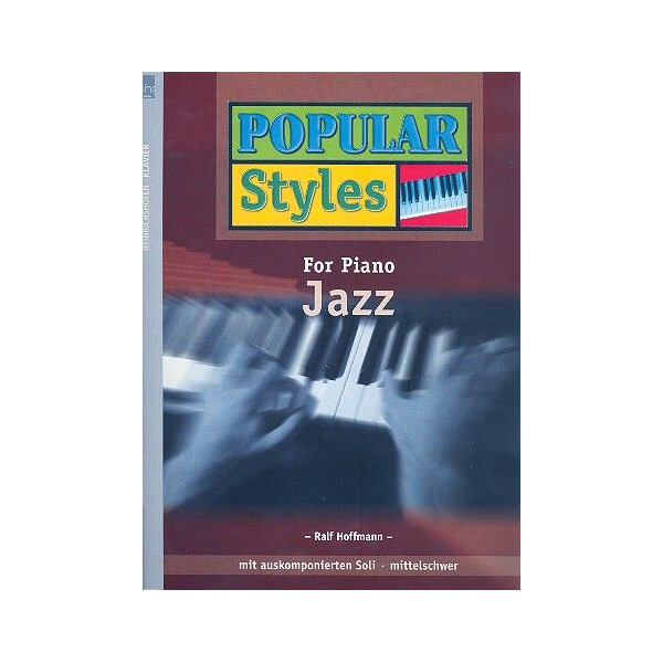 Popular Styles for Piano vol.3: Jazz
