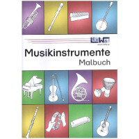 Musikinstrumente Malbuch
