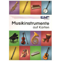 Musikinstrumente auf Karten